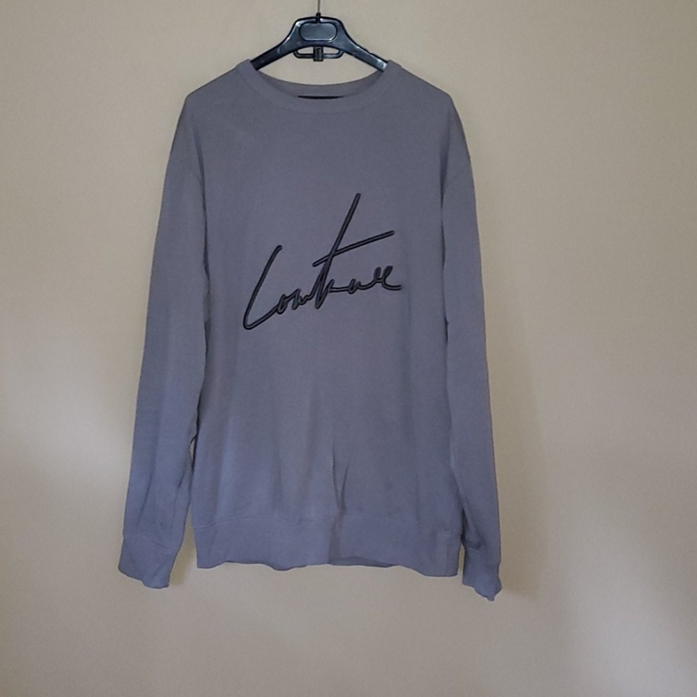 Couture sweatshirt in gray